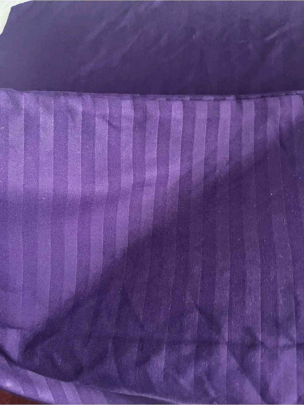 Pair of Standard Purple pillow cases